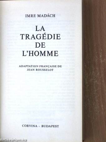 La Tragédie de l'Homme