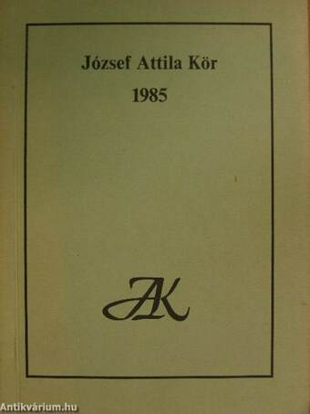 József Attila Kör 1985