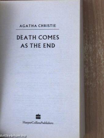 Death Comes as the End