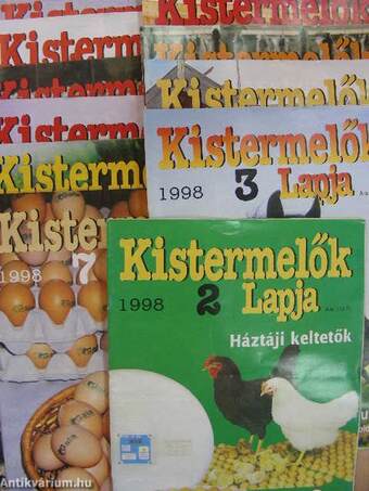 Kistermelők Lapja 1998. (nem teljes évfolyam)