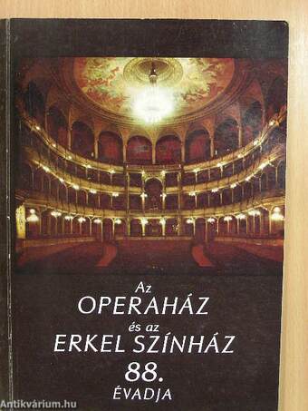 Az Operaház és az Erkel Színház 88. évadja