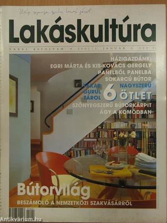 Lakáskultúra 2001. (nem teljes évfolyam)