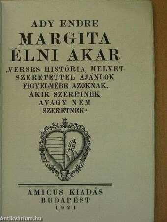 Margita élni akar