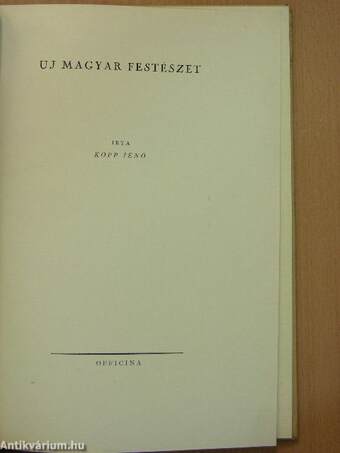 Uj magyar festészet