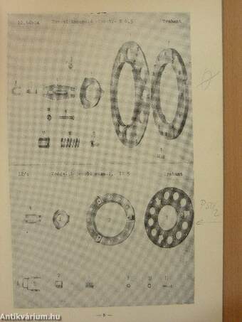 17. sz. Trabant szgk. katalógushoz függelék