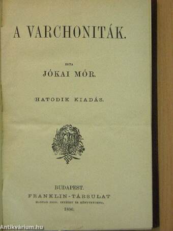 A varchoniták/Fortunatus Imre/A kalóz-király