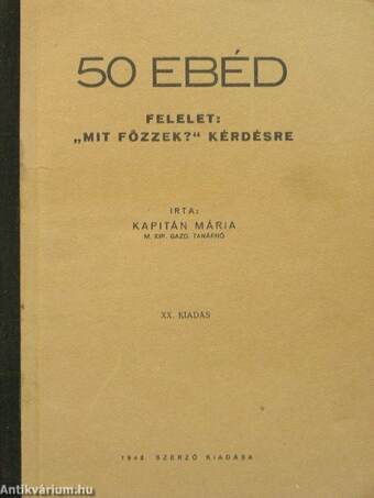 50 ebéd