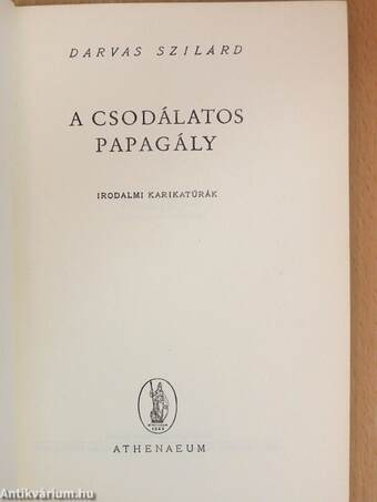 A csodálatos papagály