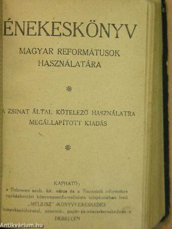 Énekeskönyv