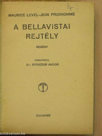 A bellavistai rejtély