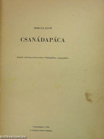 Csanádapáca