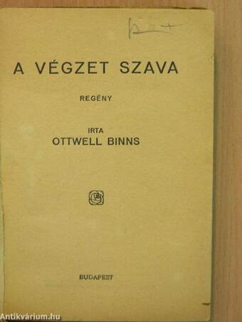 A végzet szava