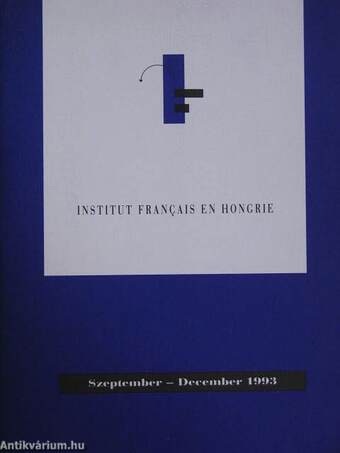 Institut Francais en Hongrie Szeptember-December 1993