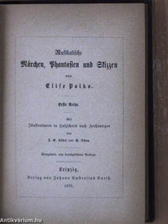 Musikalische Märchen, Phantasien und Skizzen I-III. (gótbetűs)