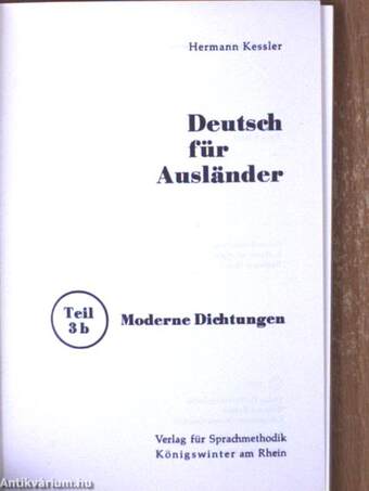 Deutsch für Ausländer 3b