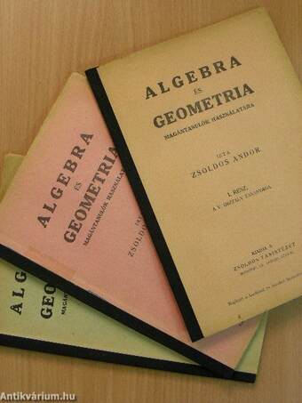 Algebra és geometria I-III.