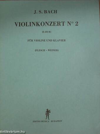 Violinkonzert No. 2. (E-dur)