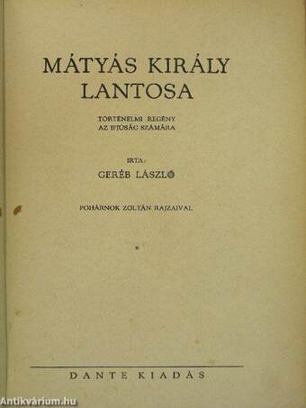 Mátyás király lantosa