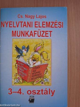 Nyelvtani elemzési munkafüzet 3-4. osztály