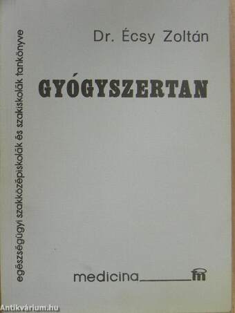 Gyógyszertan