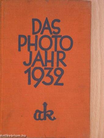 Das Photo-Jahr 1932