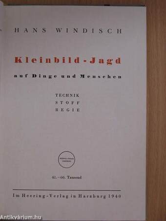 Kleinbild-Jagd auf Dinge und Menschen