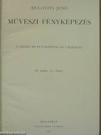 Művészi fényképezés