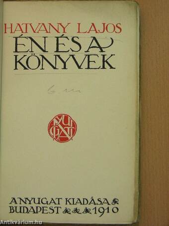 Én és a könyvek