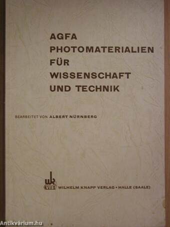 Agfa-photomaterialien für Wissenschaft und Technik