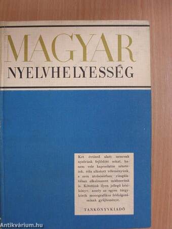 Magyar nyelvhelyesség