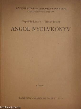 Angol nyelvkönyv