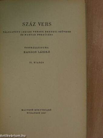 Száz vers