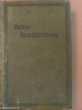 Duden, Rechtschreibung der deutschen Sprache und der Fremdwörter (gótbetűs)