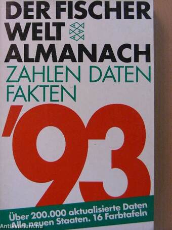 Der Fischer Weltalmanach 1993