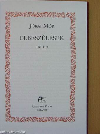 Elbeszélések I-III.