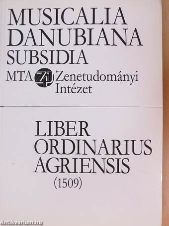 Liber Ordinarius Agriensis