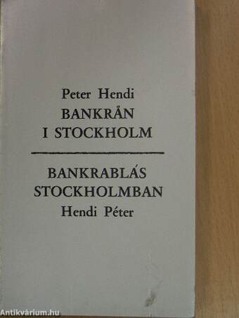 Bankrablás Stockholmban