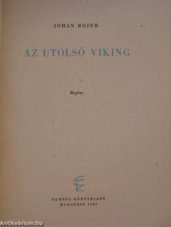 Az utolsó viking