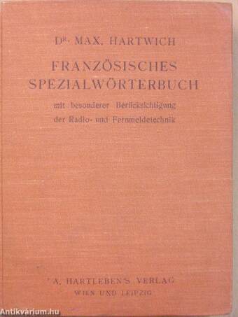 Französisches Spezialwörterbuch