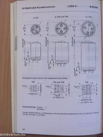 Siemens - Aluminium-Elektrolyt-Kondensatoren