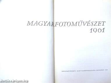 Magyar fotoművészet 1961