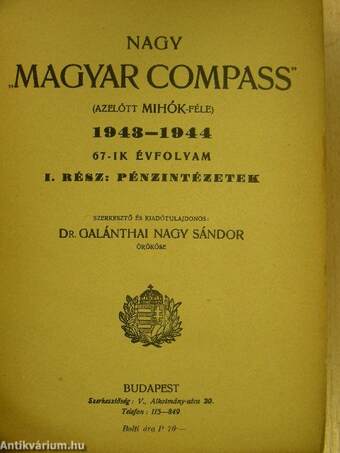 Nagy "Magyar Compass" I.