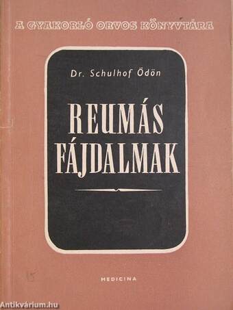 Reumás fájdalmak