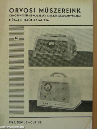 Orvosi Műszereink 1960. június-július