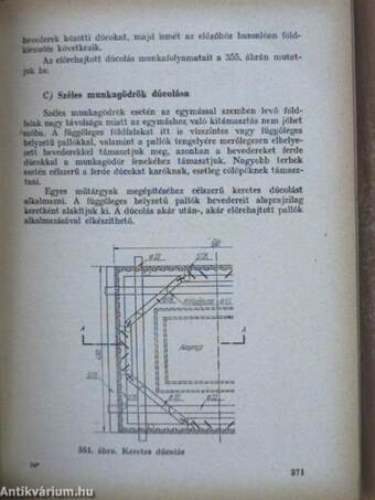 Mélyépítési állványozás, zsaluzás, dúcolás