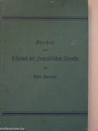 Oberstufe zum Lehrbuch der Französischen Sprache