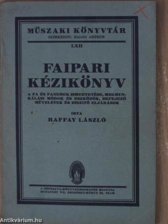 Faipari kézikönyv