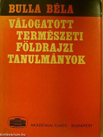 Válogatott természeti földrajzi tanulmányok