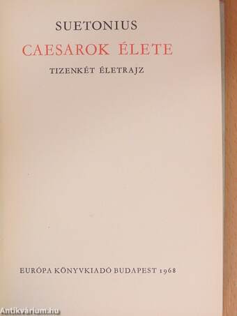 Caesarok élete