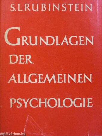 Grundlagen der allgemeinen Psychologie